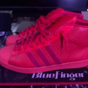 Red Hightop Adidas